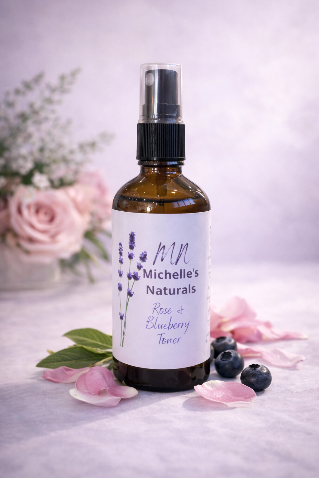 Rose and Blueberry Toner